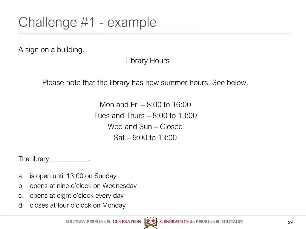 challenge 1 example
