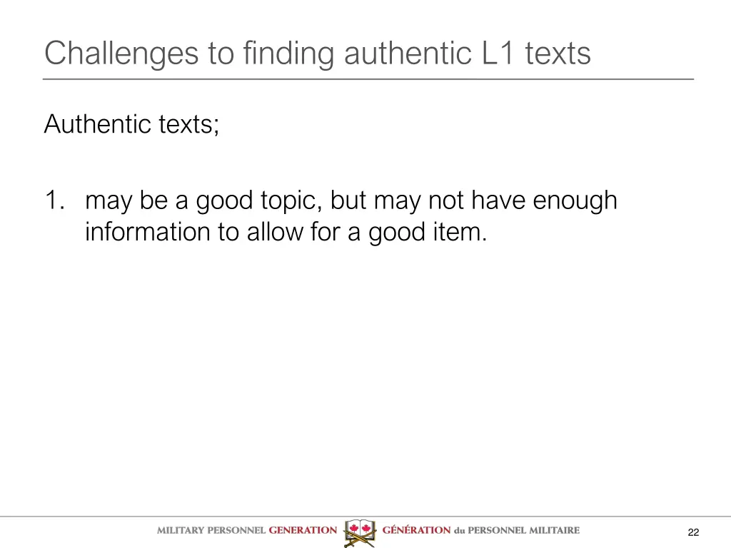 challenges to finding authentic l1 texts 1
