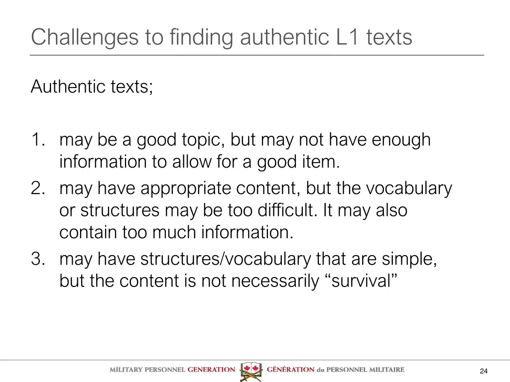 challenges to finding authentic l1 texts 3