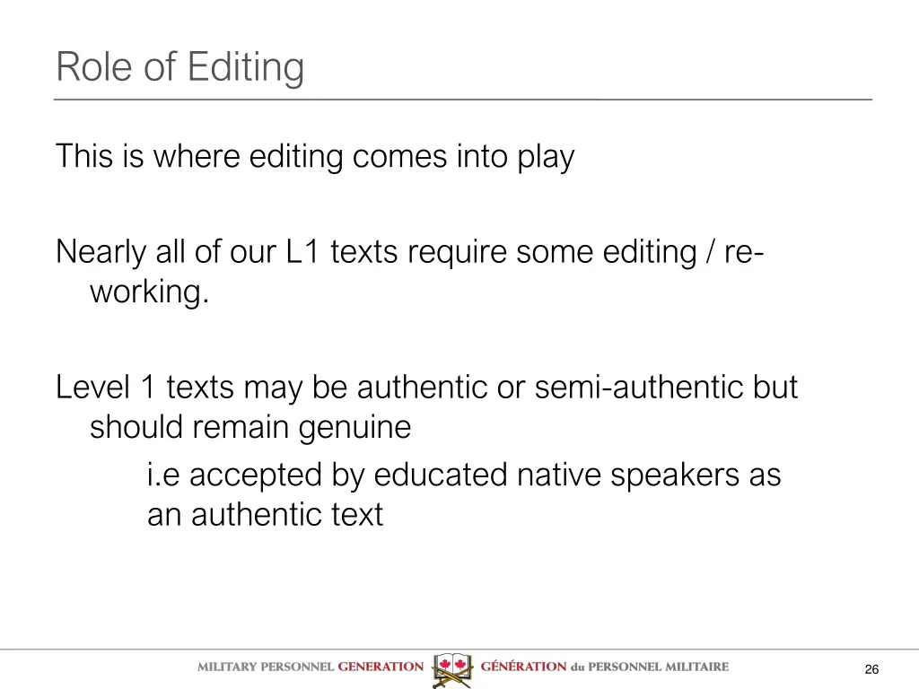 role of editing 1