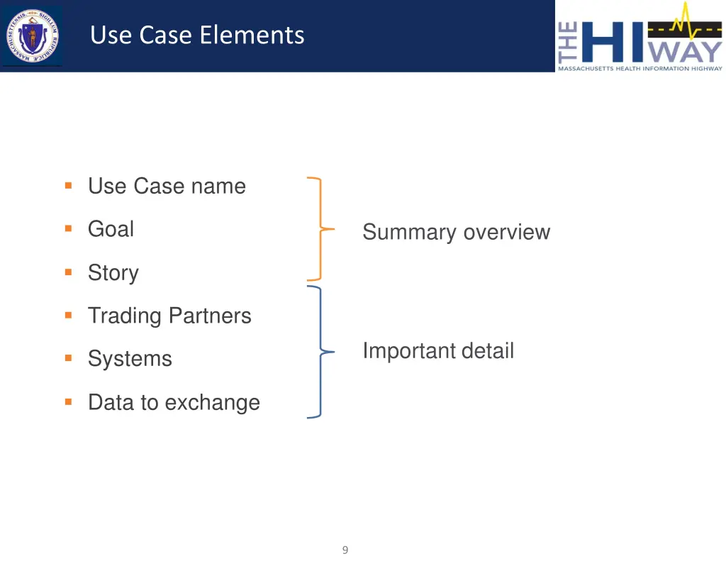 use case elements