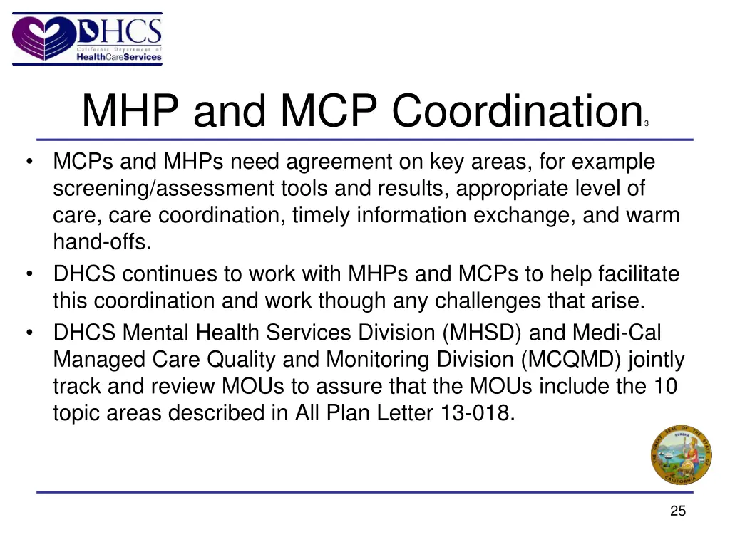 mhp and mcp coordination 3