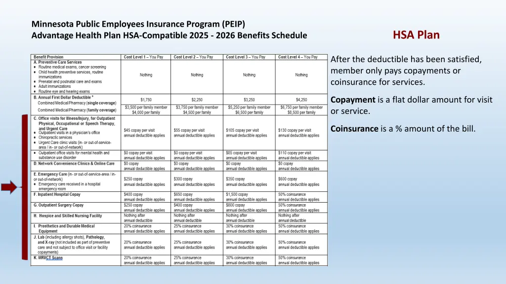 minnesota public employees insurance program peip 8