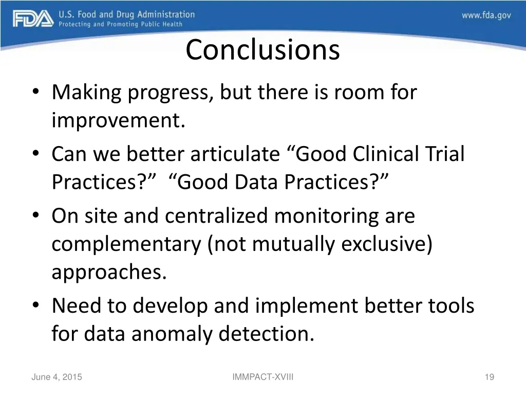 conclusions