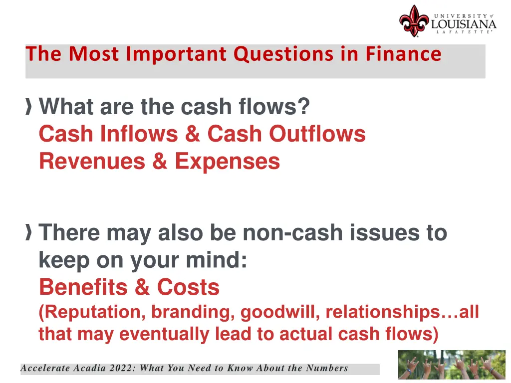 the most important questions in finance 1