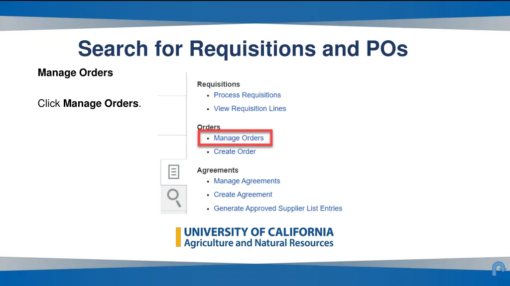 search for requisitions and pos 6