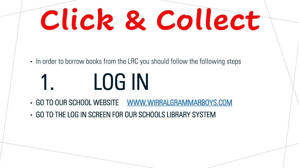 in order to borrow books from the lrc you should
