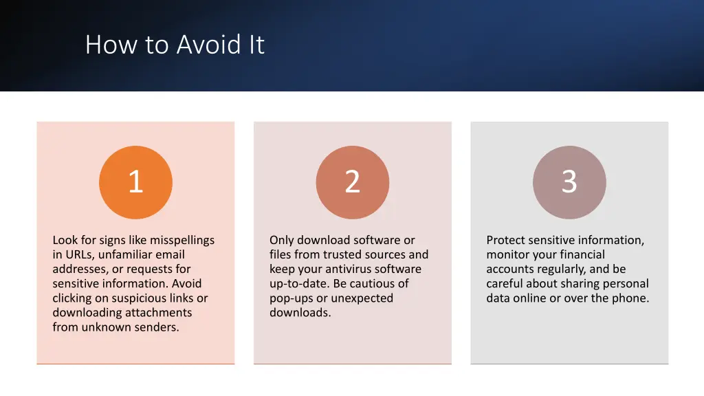 how to avoid it