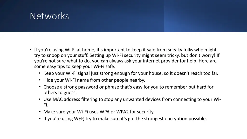 networks