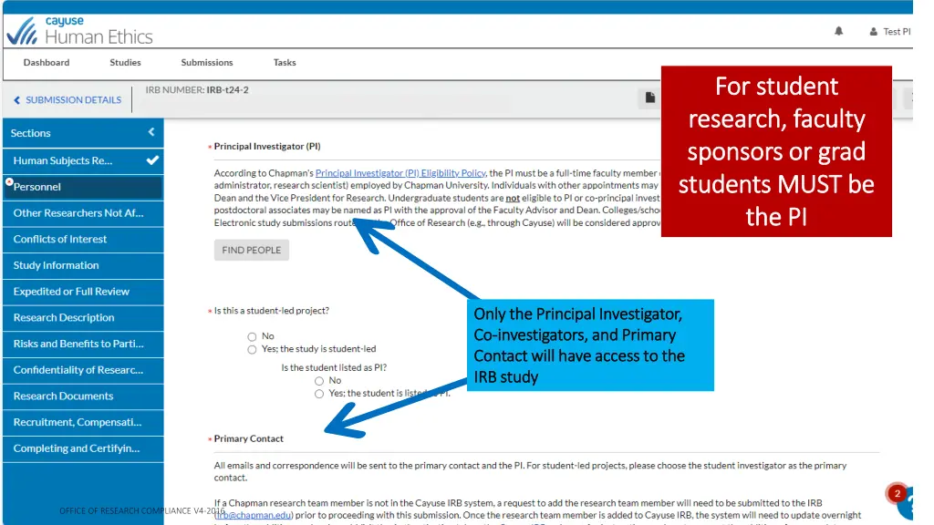 for student for student research faculty research