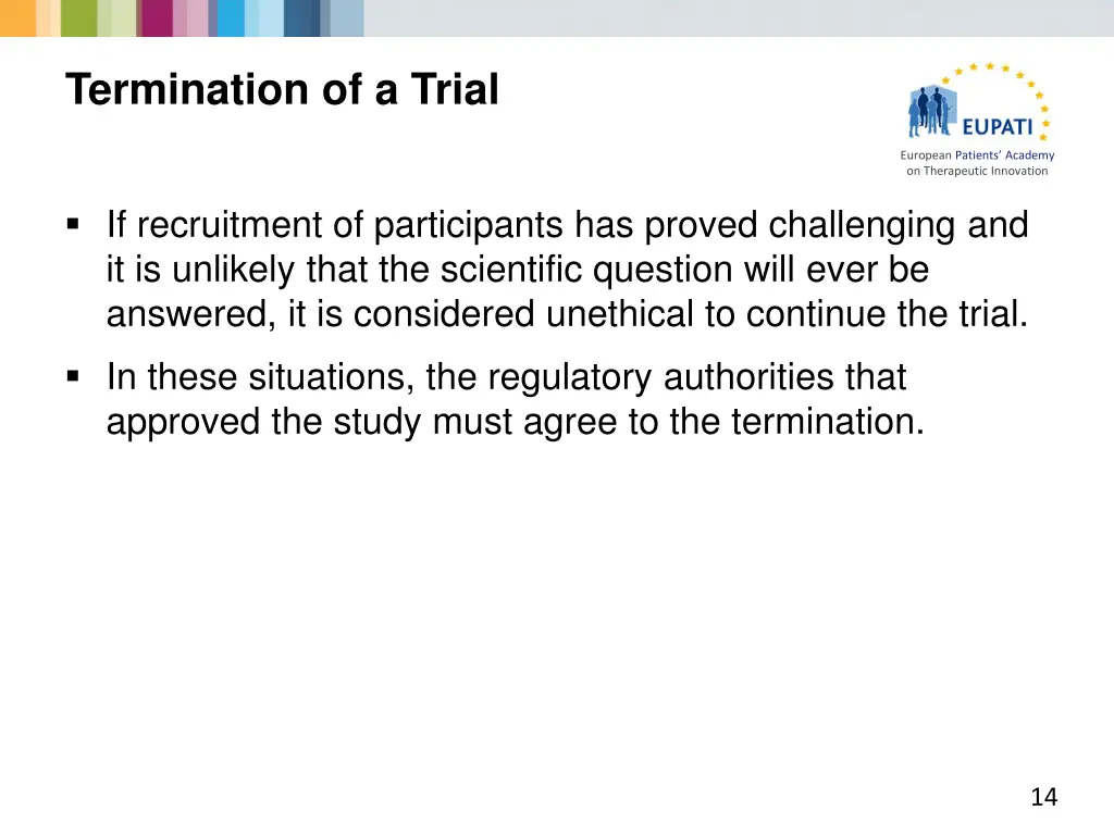 termination of a trial