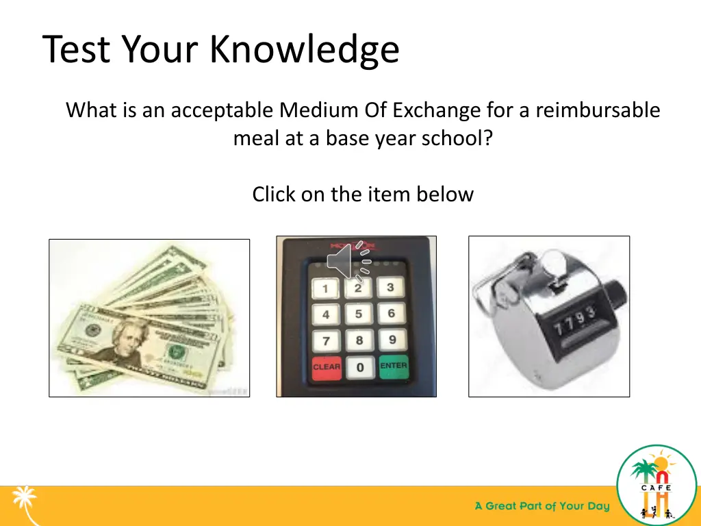 test your knowledge