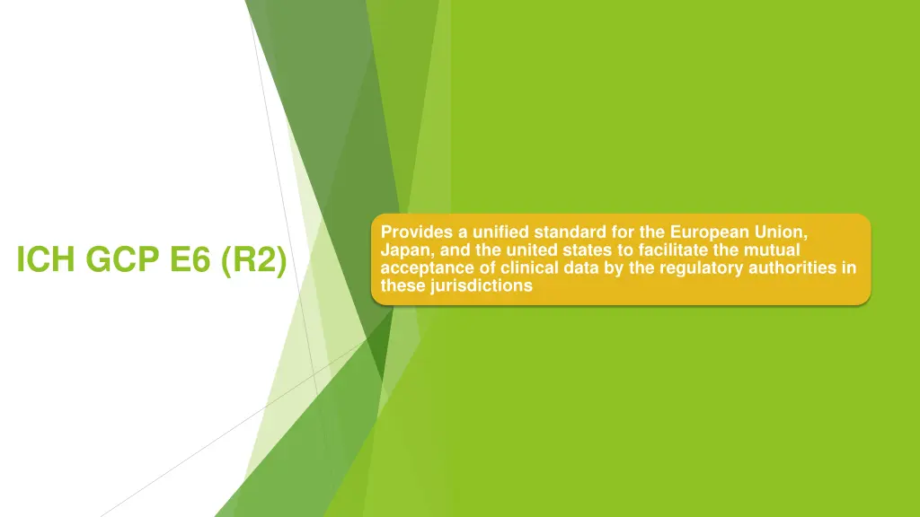 provides a unified standard for the european