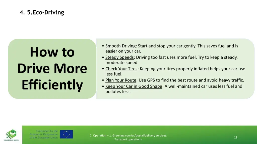4 5 eco driving