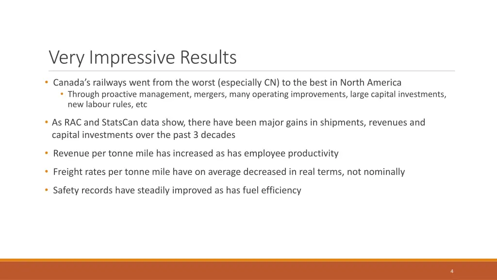 very impressive results
