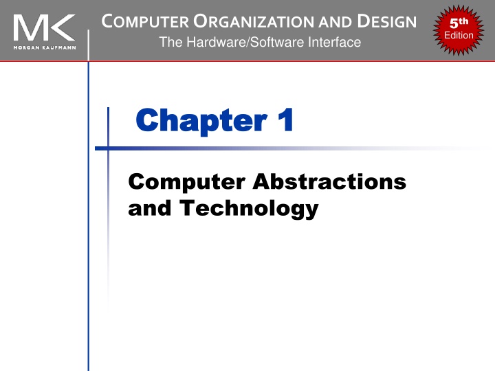 c omputer o rganization and d esign the hardware