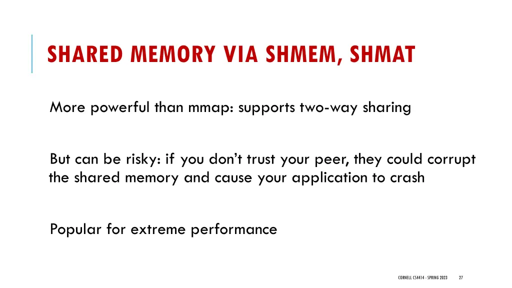 shared memory via shmem shmat 1
