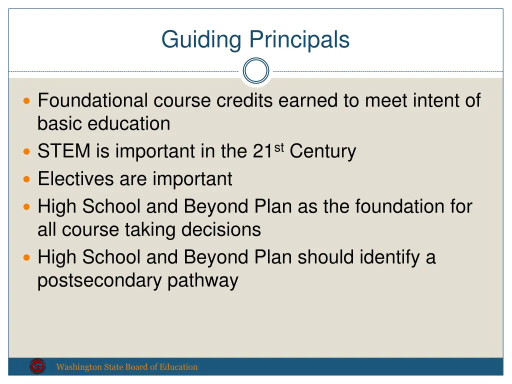guiding principals