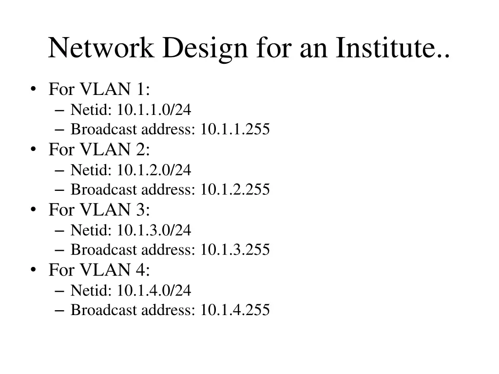 network design for an institute 3