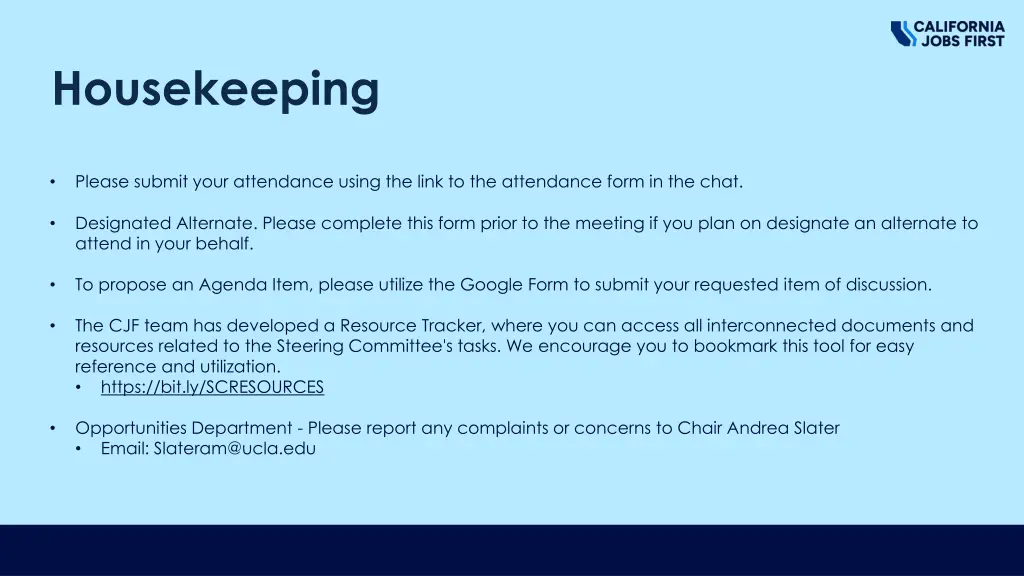 housekeeping
