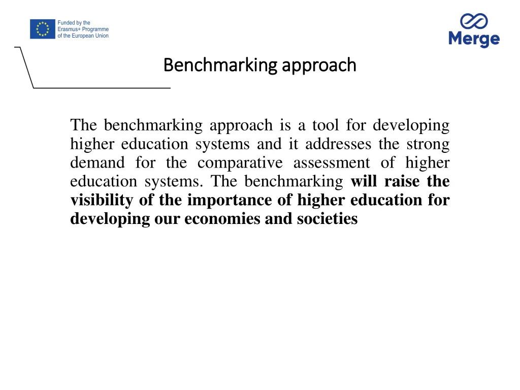 benchmarking approach benchmarking approach