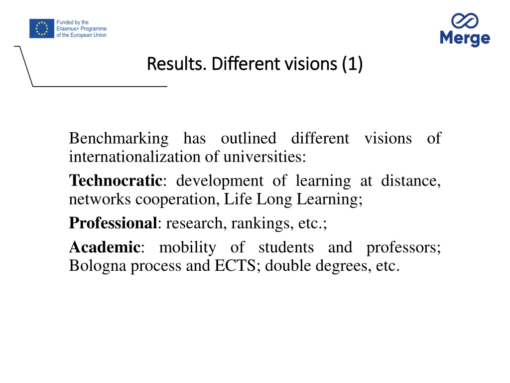 results different visions 1 results different