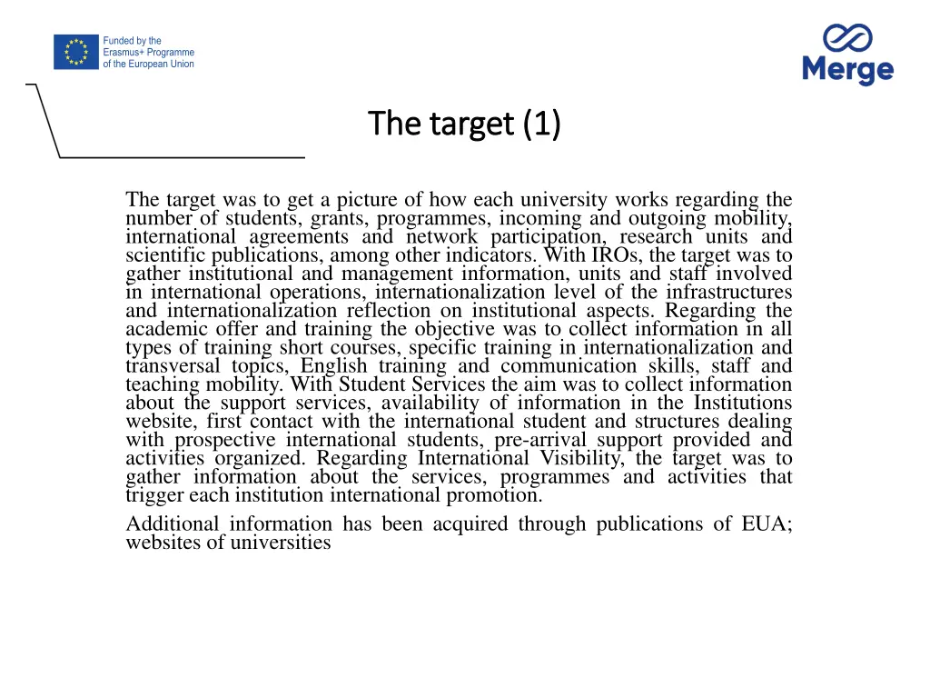 the target 1 the target 1