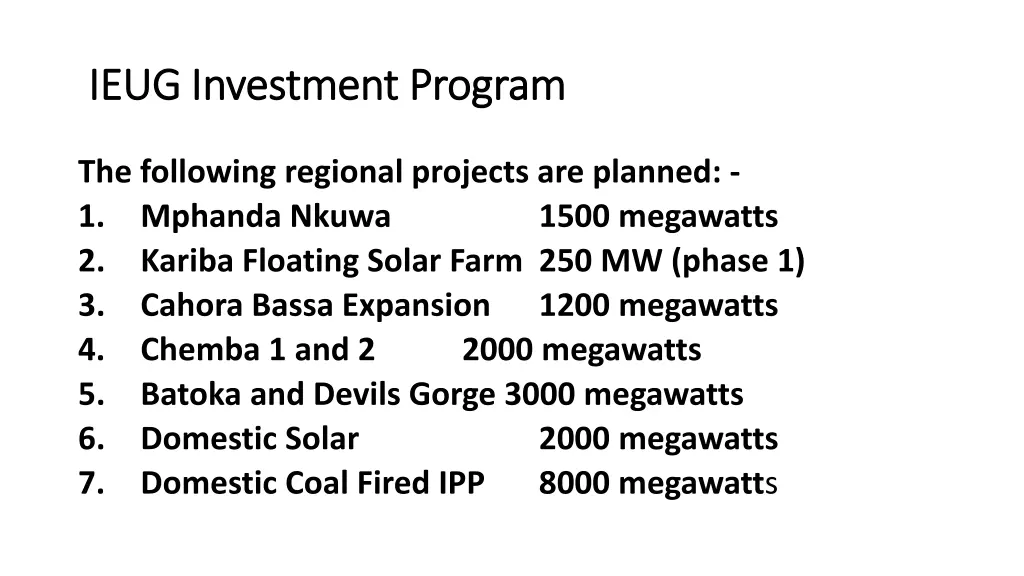 ieug investment program ieug investment program