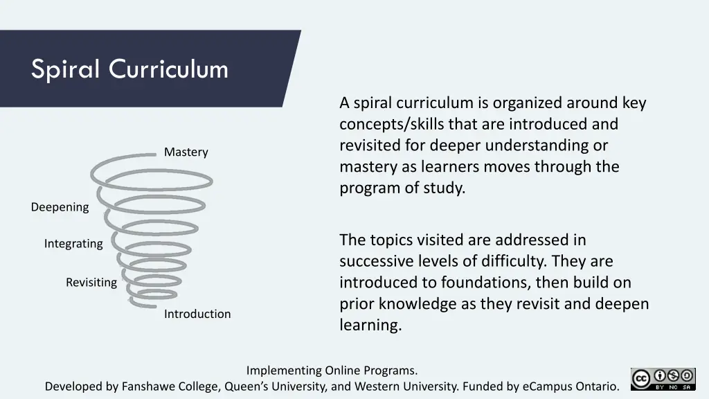 spiral curriculum