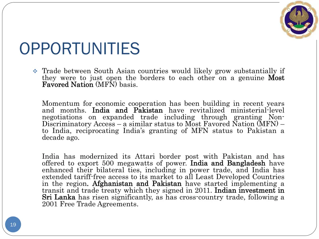 opportunities 6