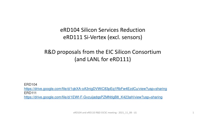 erd104 silicon services reduction erd111