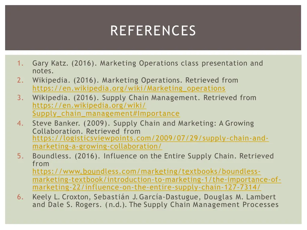 references