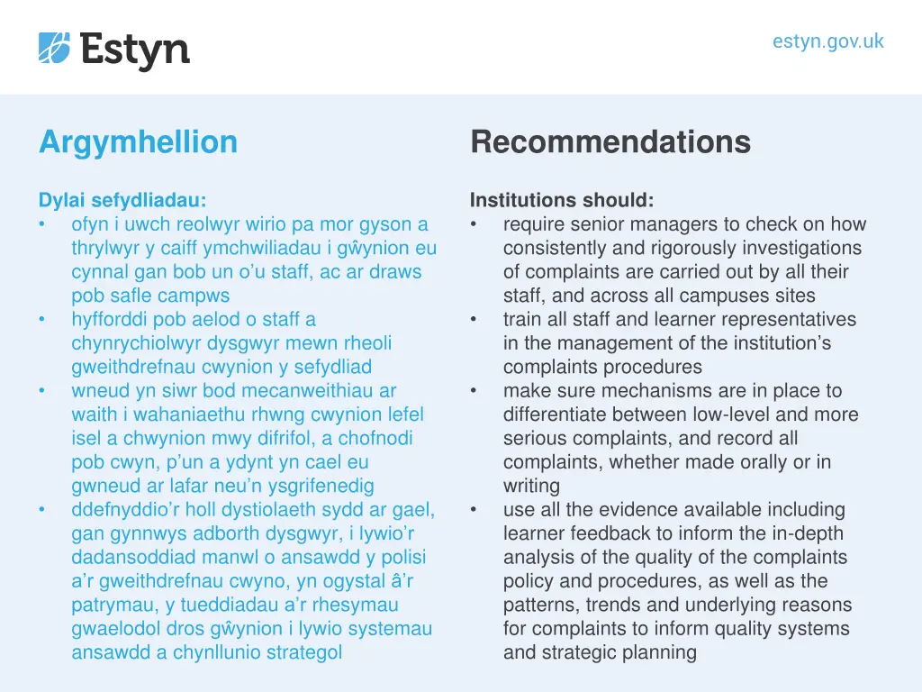 argymhellion 2