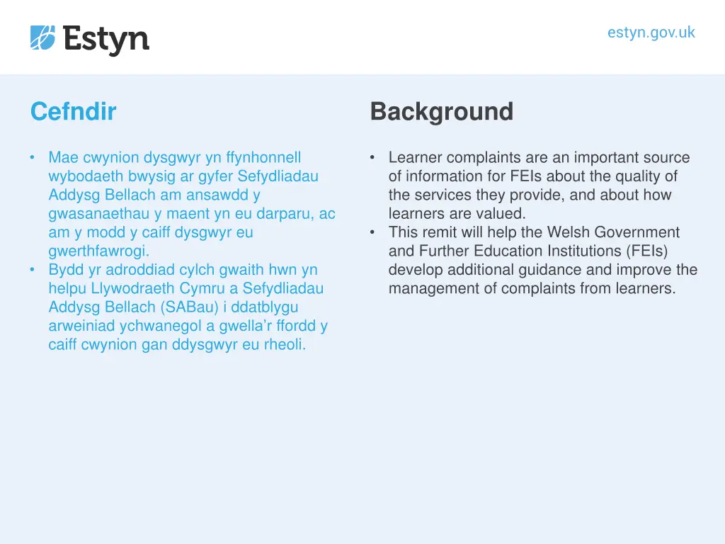 cefndir