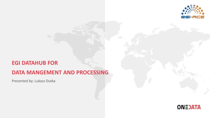 egi datahub for