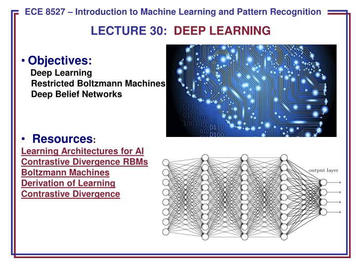 ece 8443 pattern recognition ece 8527