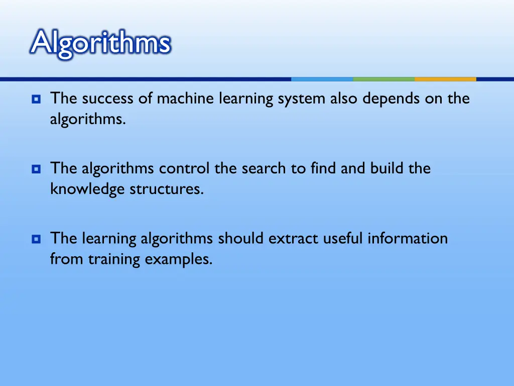 algorithms