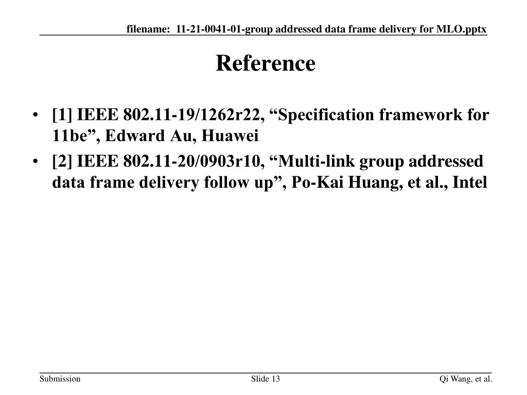 filename 11 21 0041 01 group addressed data frame 12