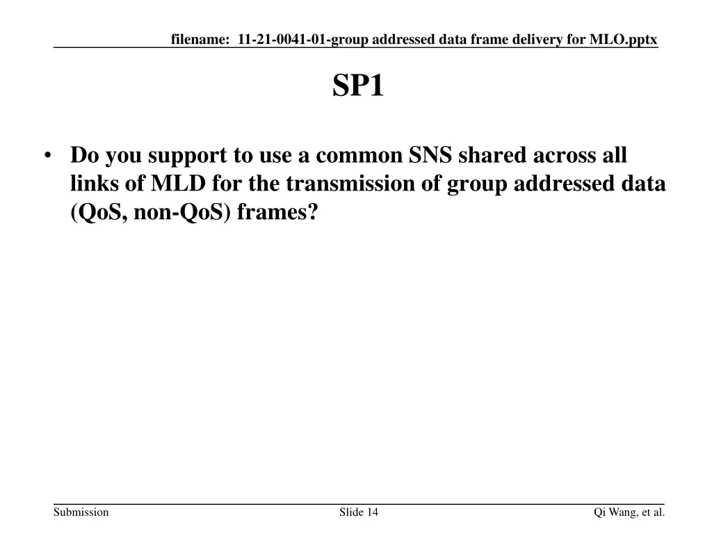 filename 11 21 0041 01 group addressed data frame 13