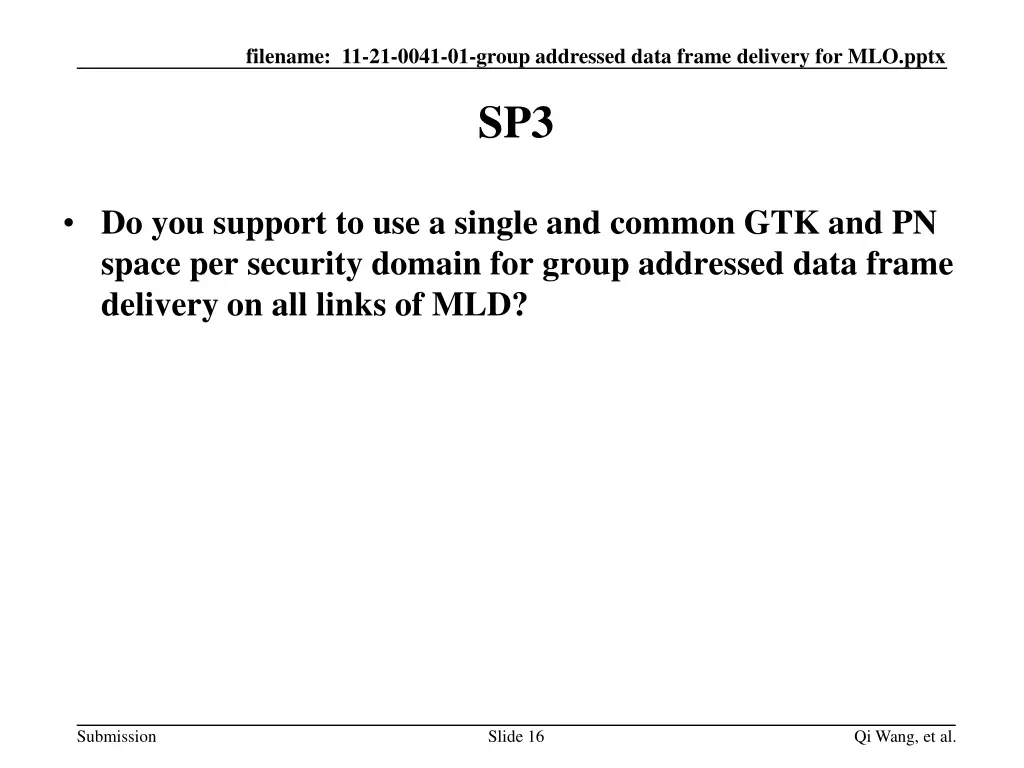 filename 11 21 0041 01 group addressed data frame 15