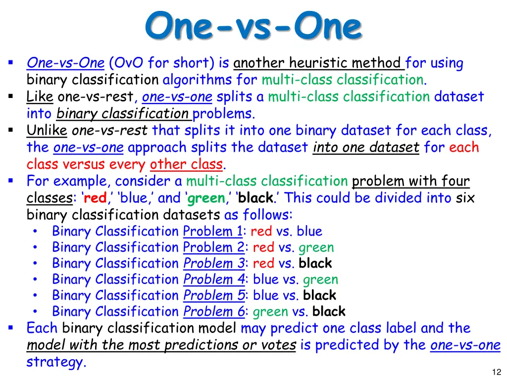 one vs one