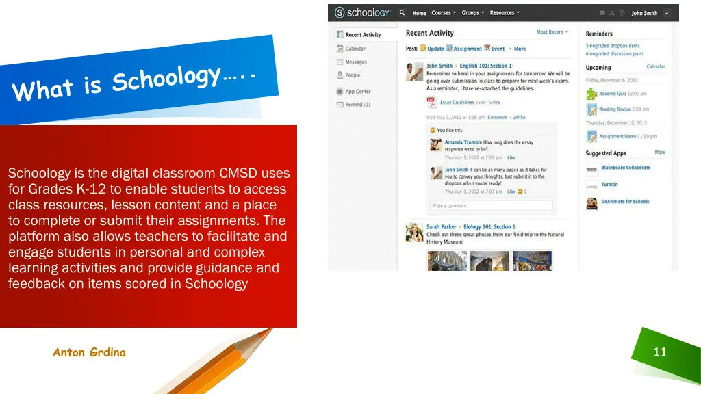 schoology is the digital classroom cmsd uses