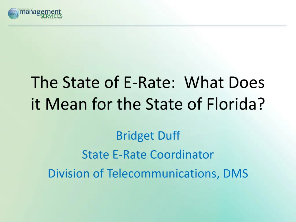 the state of e rate what does it mean