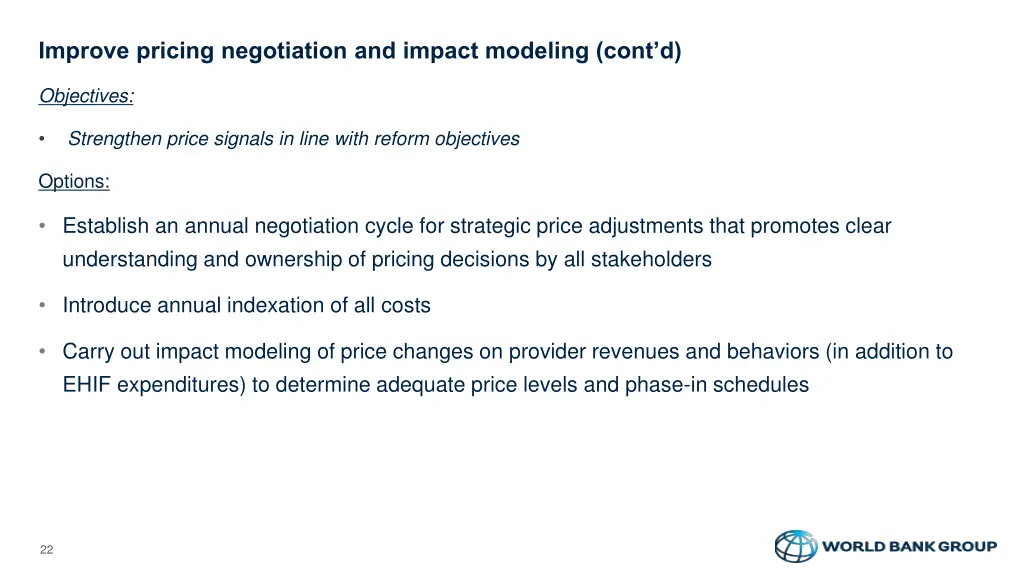 improve pricing negotiation and impact modeling 1