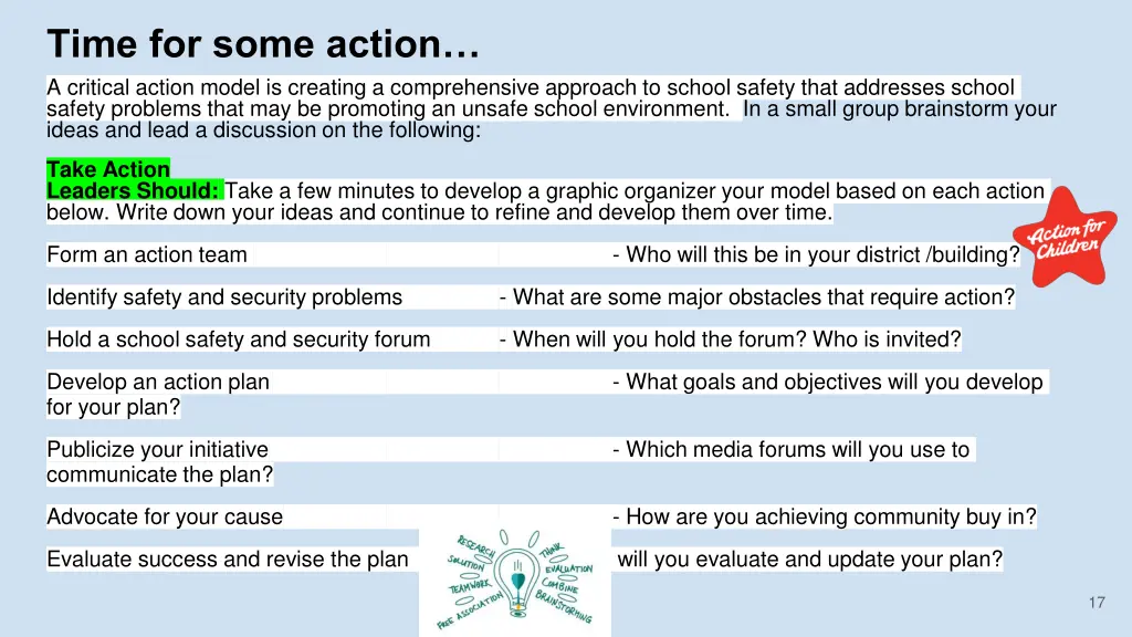 time for some action a critical action model