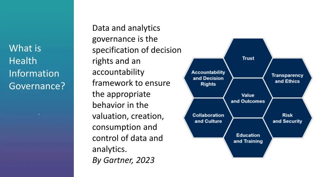 data and analytics governance