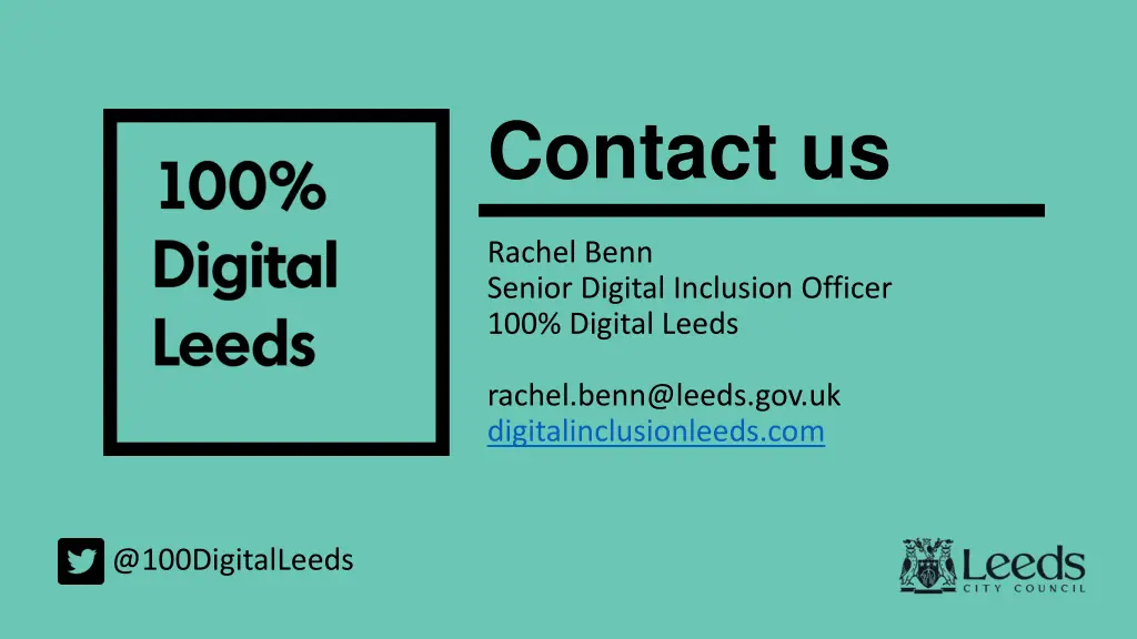 contact us