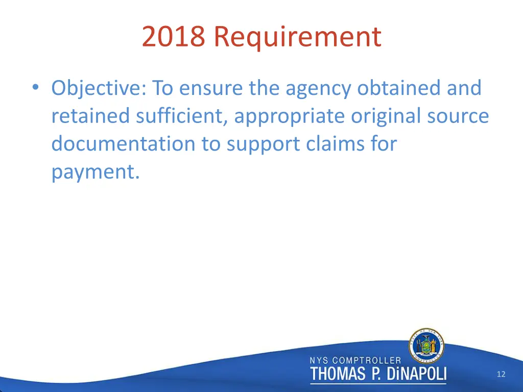 2018 requirement 1