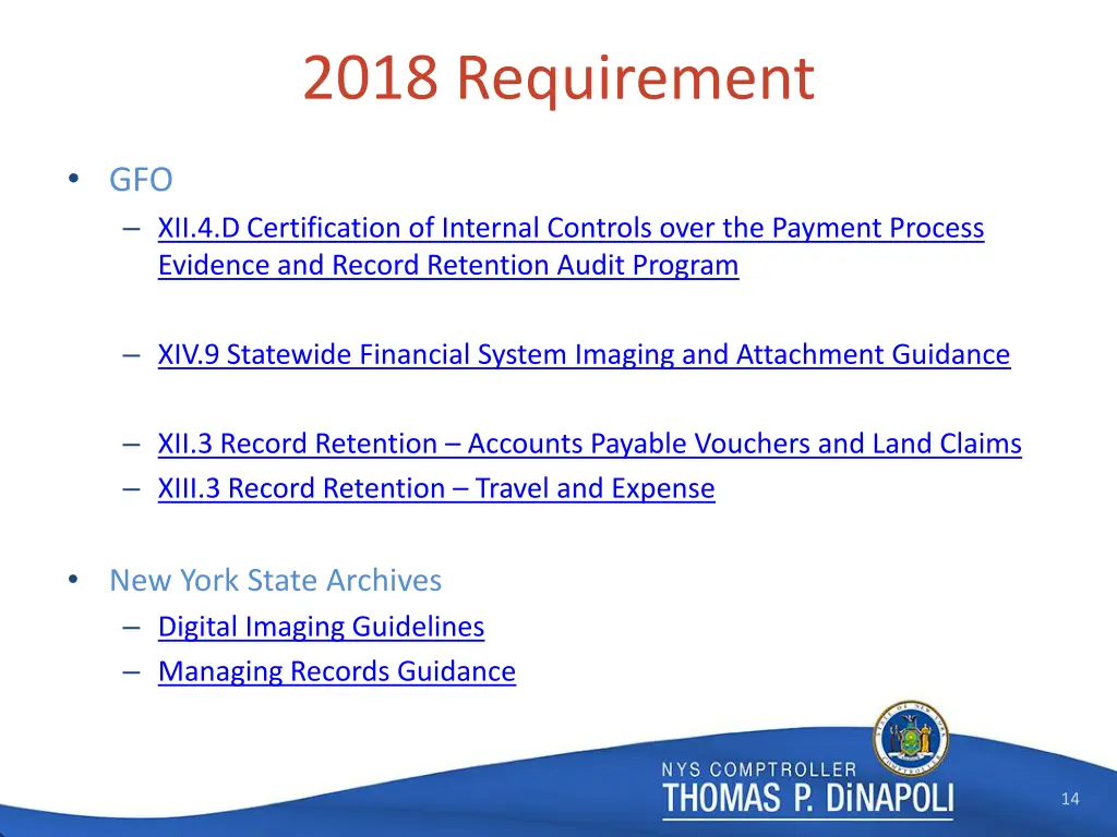 2018 requirement 3