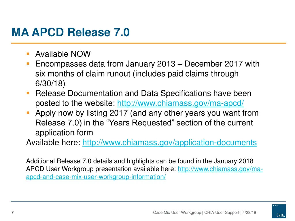 ma apcd release 7 0